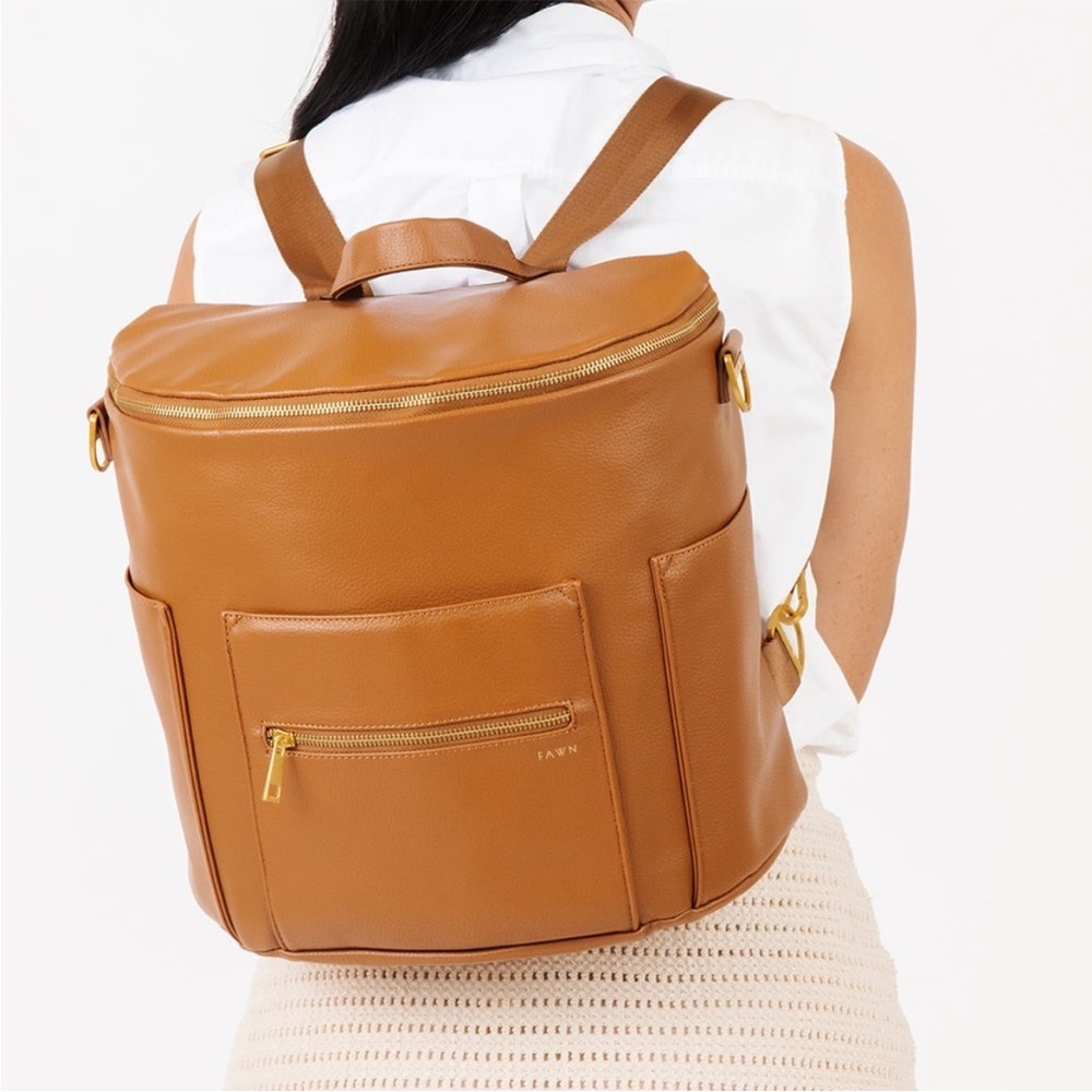 The Fawn Design Original Diaper bag- Brown